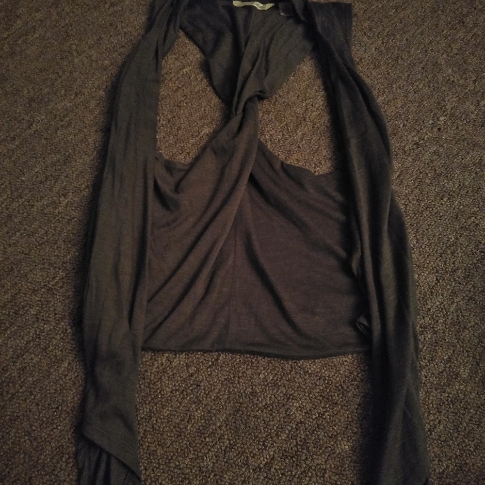 Olive green summer sleeveless top worn once.